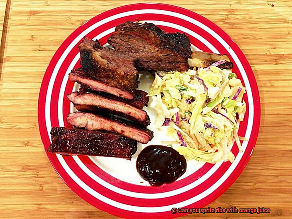 Can you spritz ribs with orange juice-5