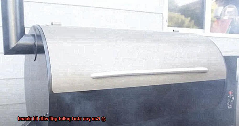 Can you start pellet grill with lid closed-4