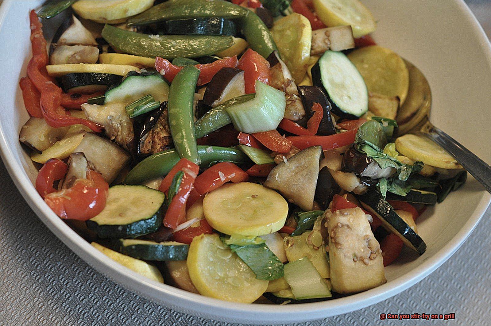 Can you stir-fry on a grill-2