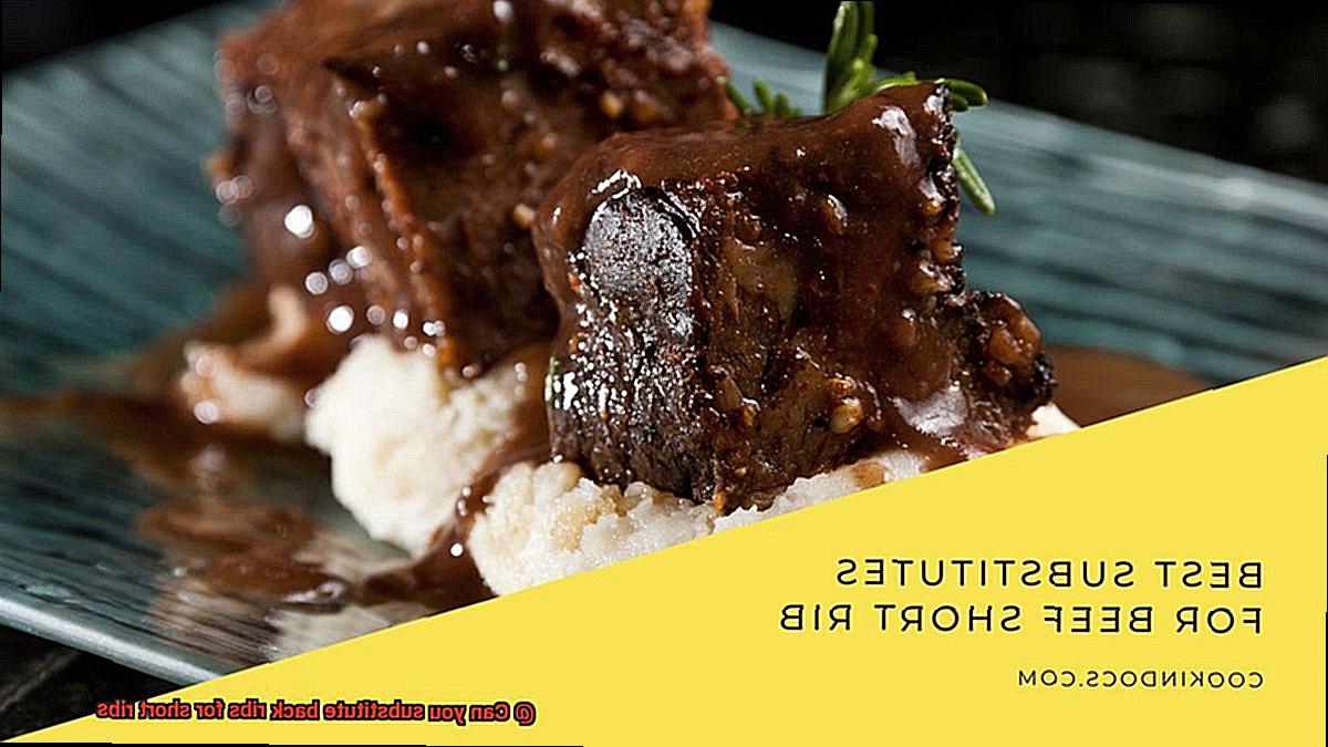 Can you substitute back ribs for short ribs-4