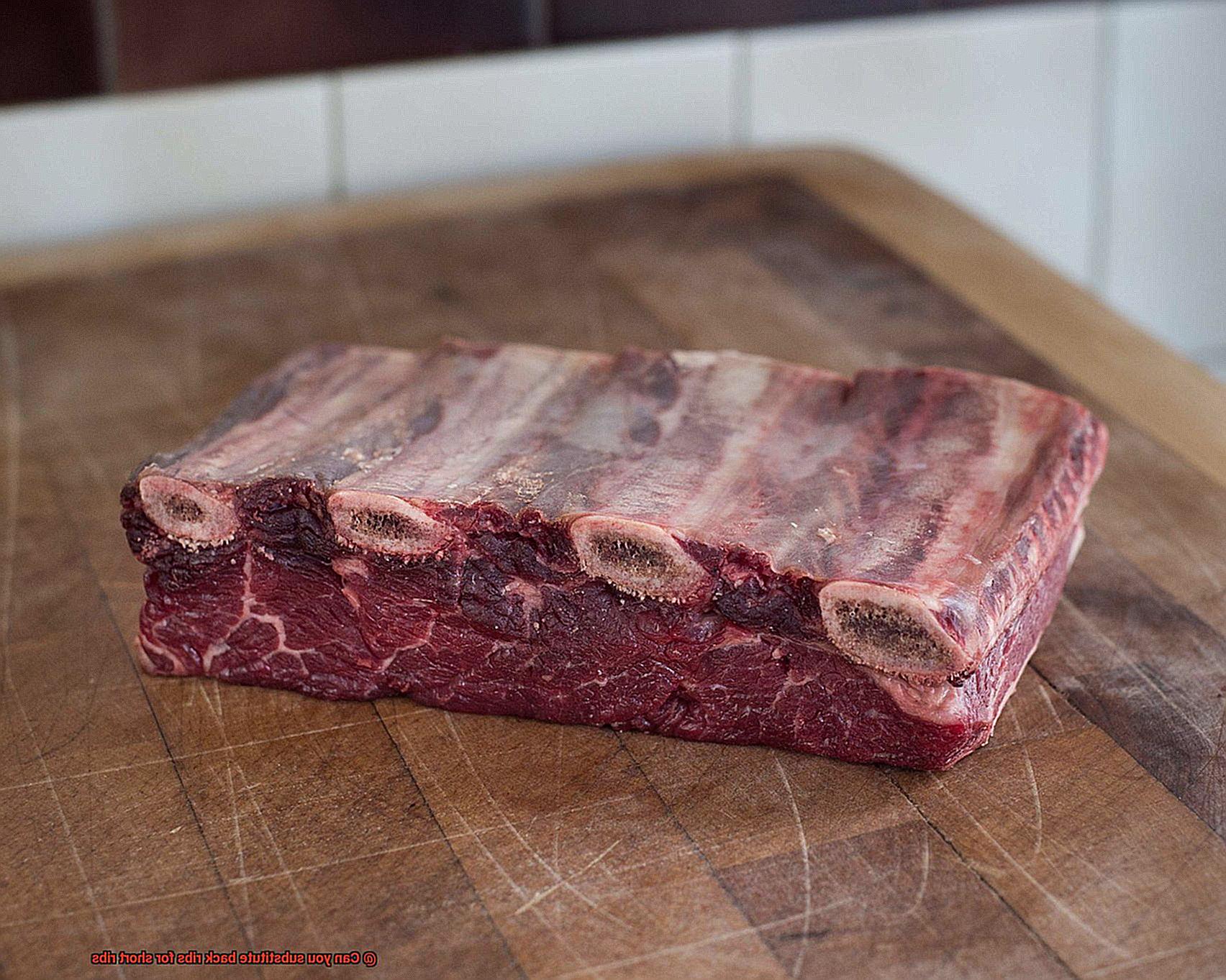 Can you substitute back ribs for short ribs-2