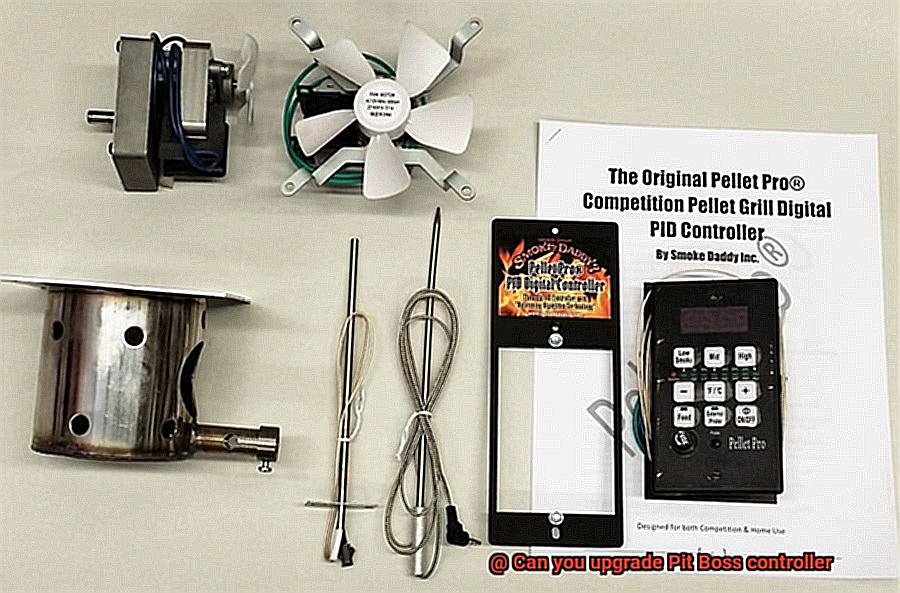 Can you upgrade Pit Boss controller-4