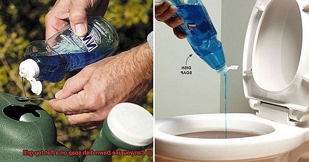 Can you use Dawn dish soap on a flat top grill-5
