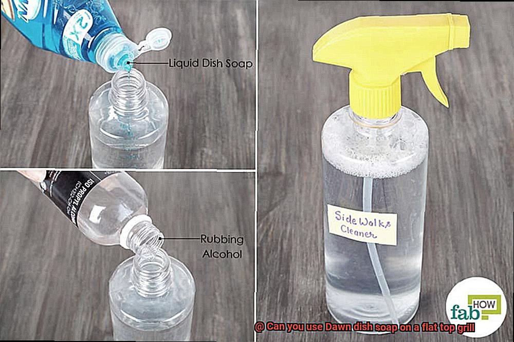 Can you use Dawn dish soap on a flat top grill-13
