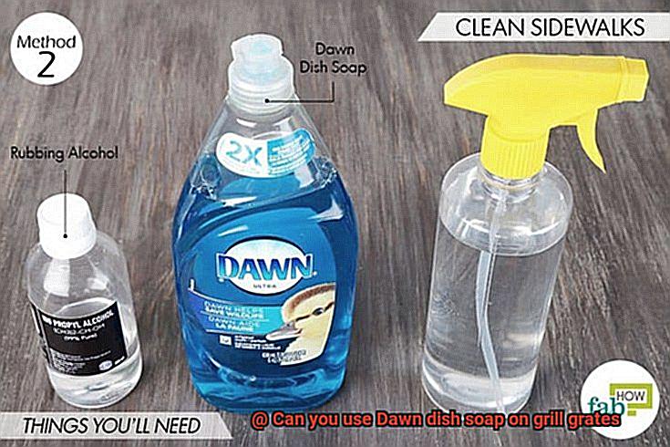 Can you use Dawn dish soap on grill grates-2