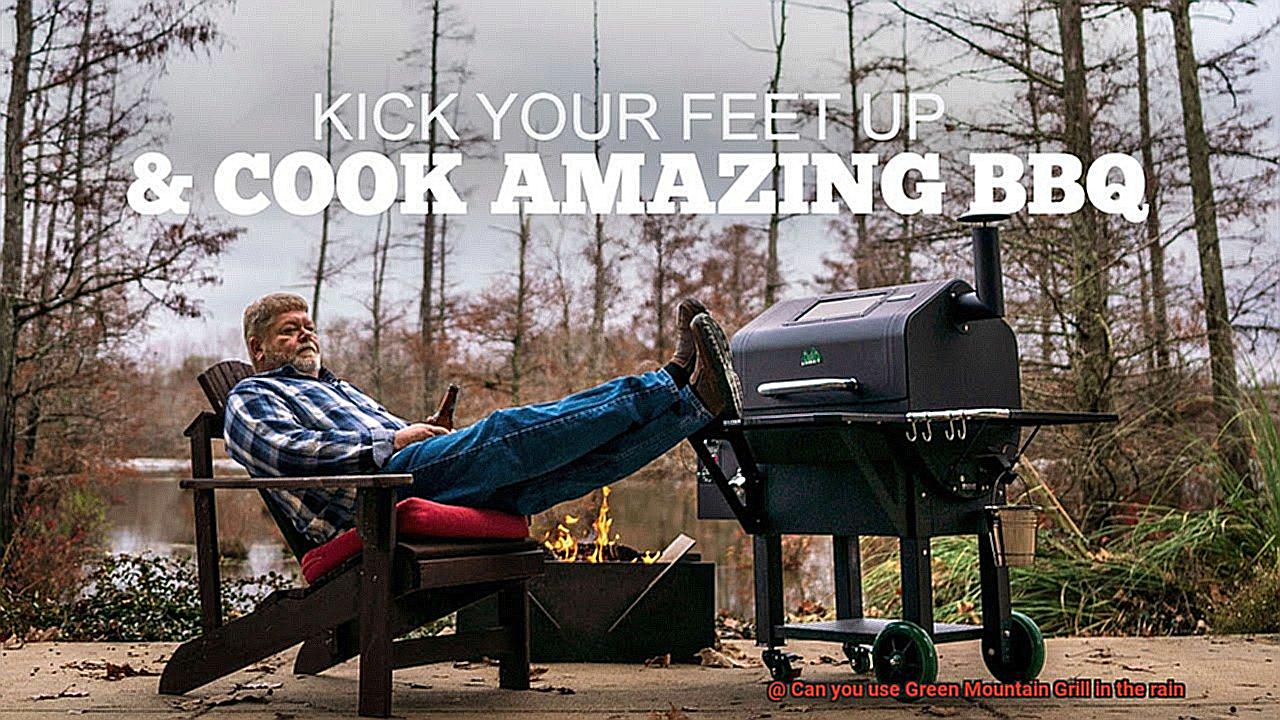 Can you use Green Mountain Grill in the rain-2