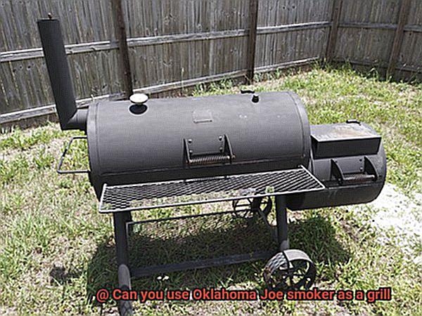 Can you use Oklahoma Joe smoker as a grill-3
