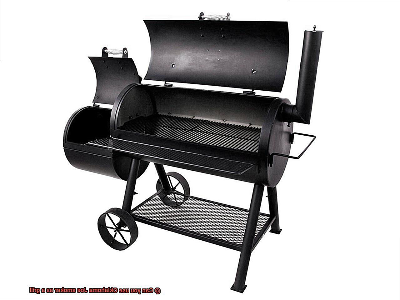 Can you use Oklahoma Joe smoker as a grill-7