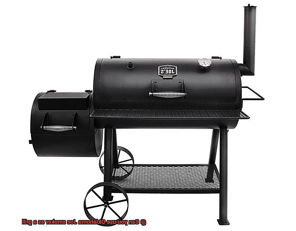 Can you use Oklahoma Joe smoker as a grill-5