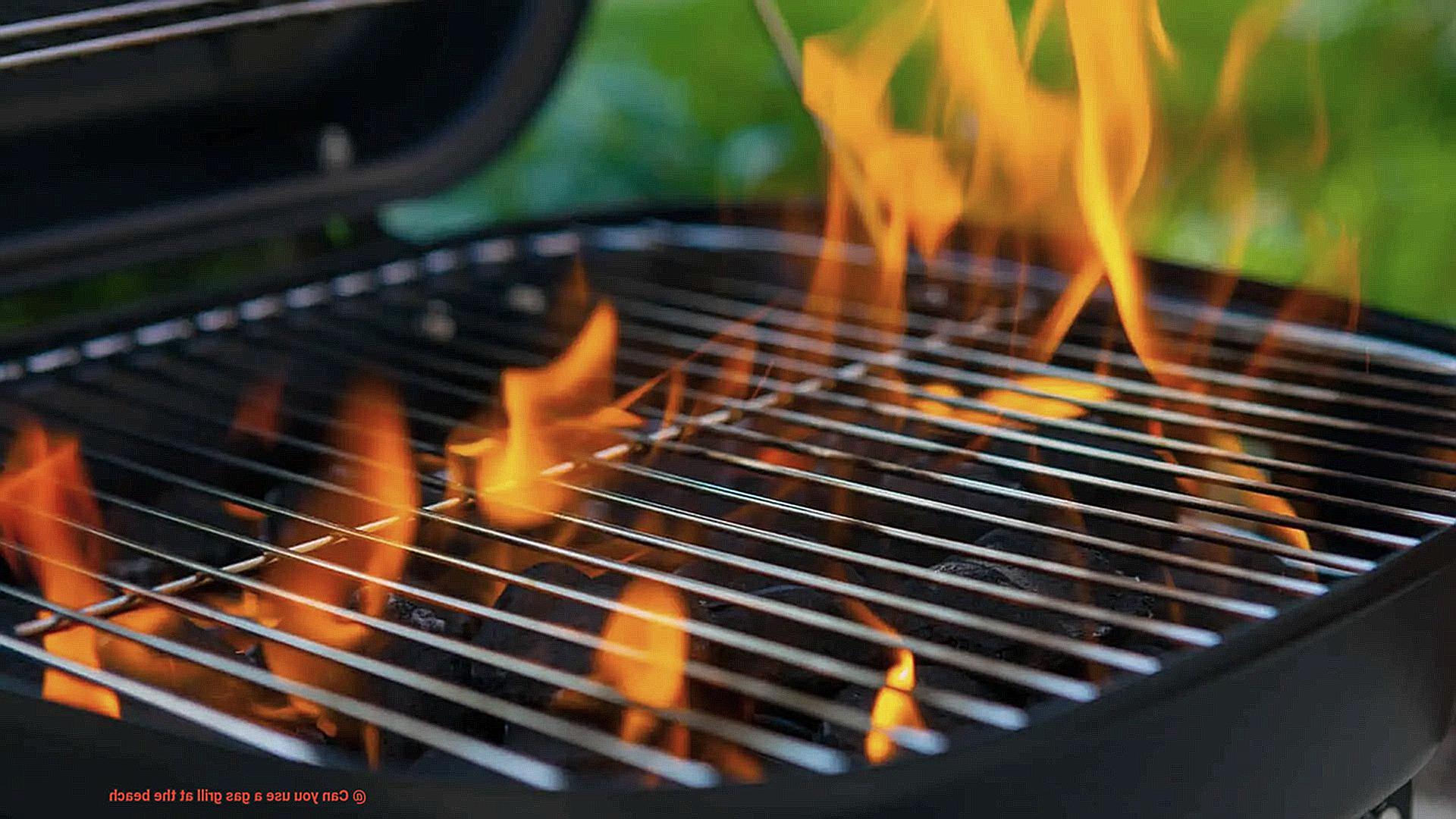 Can you use a gas grill at the beach-3