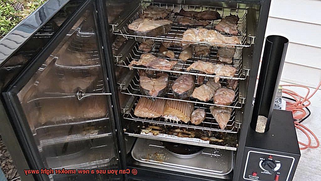 Can you use a new smoker right away-4