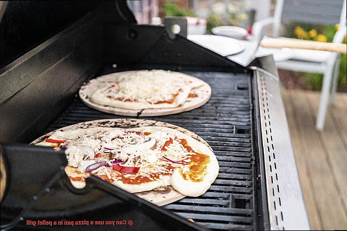 Can you use a pizza pan in a pellet grill-4