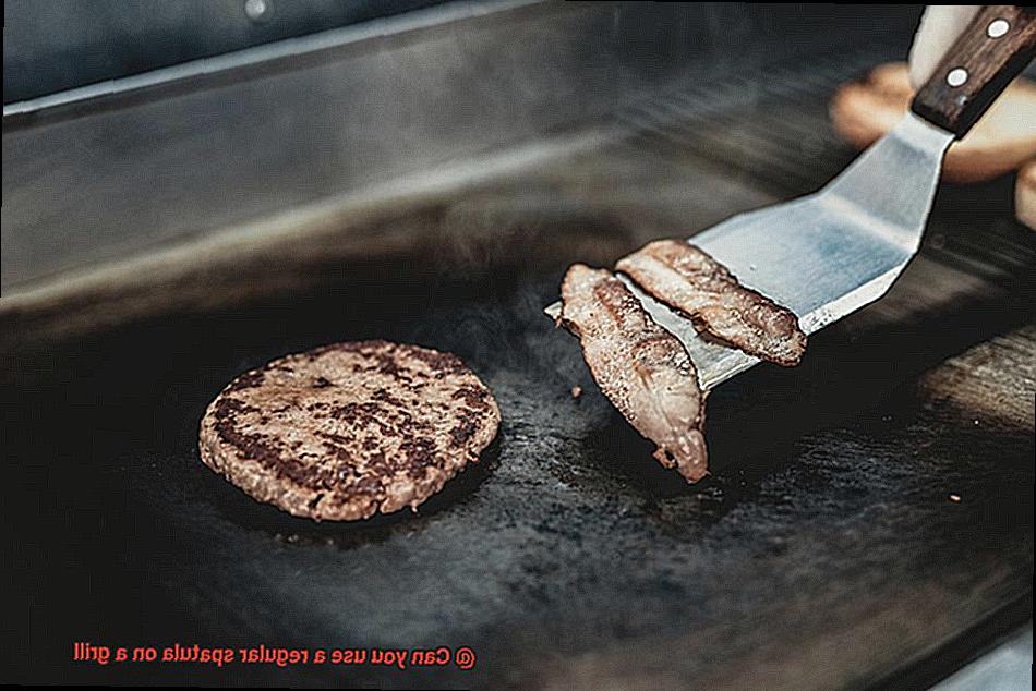 Can you use a regular spatula on a grill-3