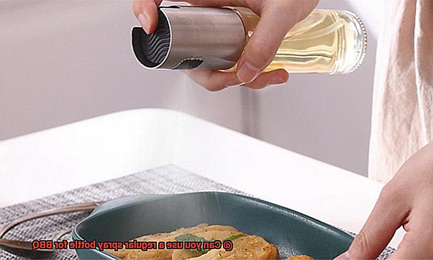 Can you use a regular spray bottle for BBQ-2