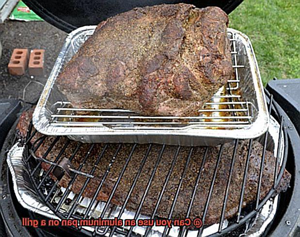 Can you use an aluminum pan on a grill-2