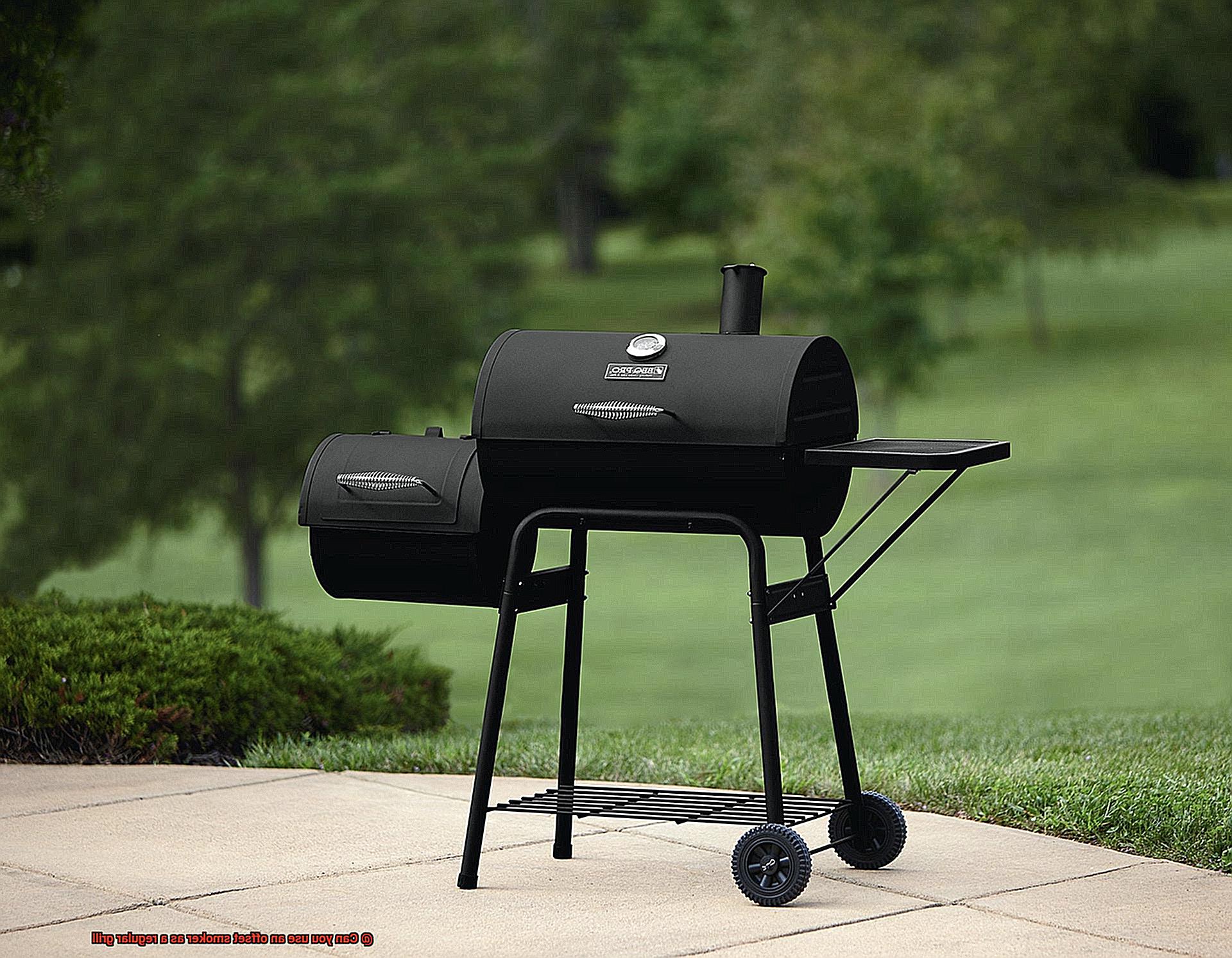 Can you use an offset smoker as a regular grill-5