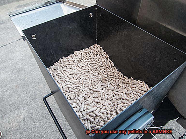 Can you use any pellets in a ASMOKE-9