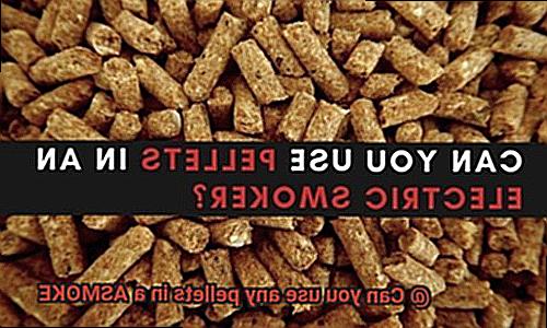 Can you use any pellets in a ASMOKE-5