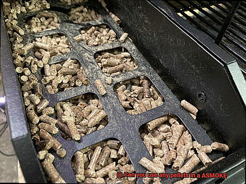 Can you use any pellets in a ASMOKE-8