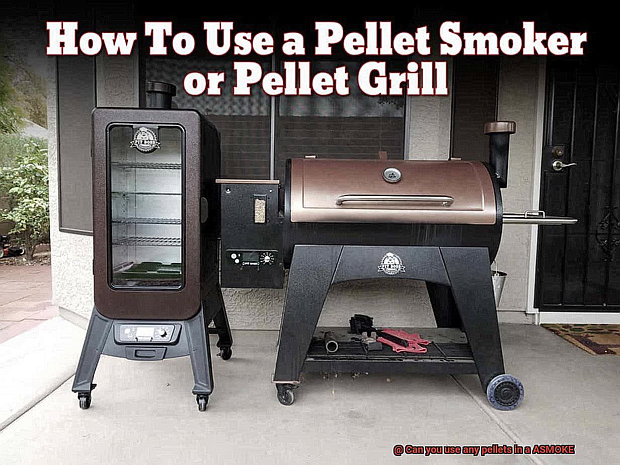 Can you use any pellets in a ASMOKE-6