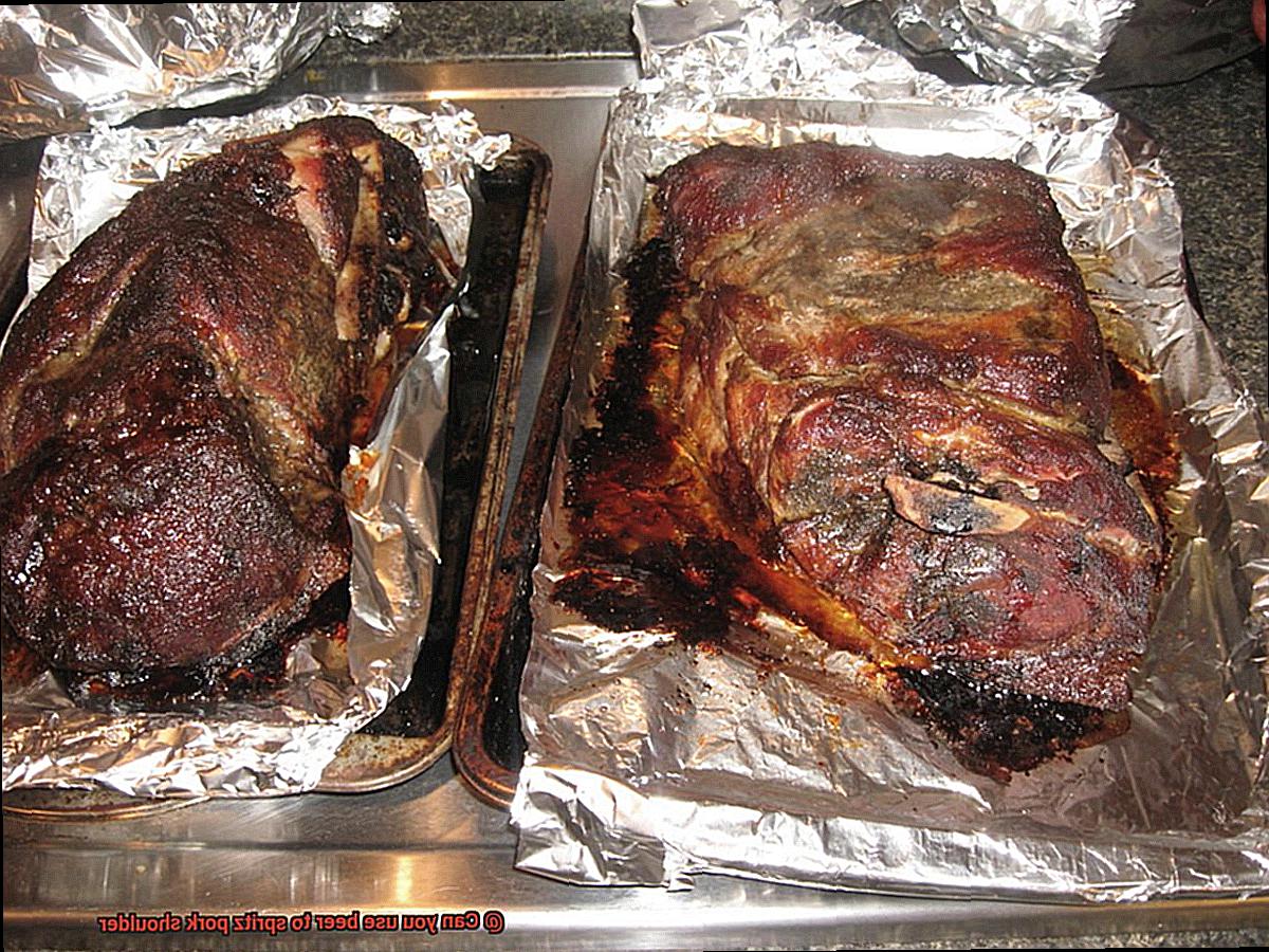 Can you use beer to spritz pork shoulder-4