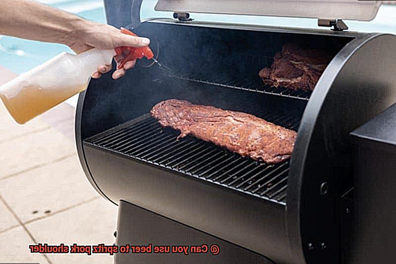 Can you use beer to spritz pork shoulder-3