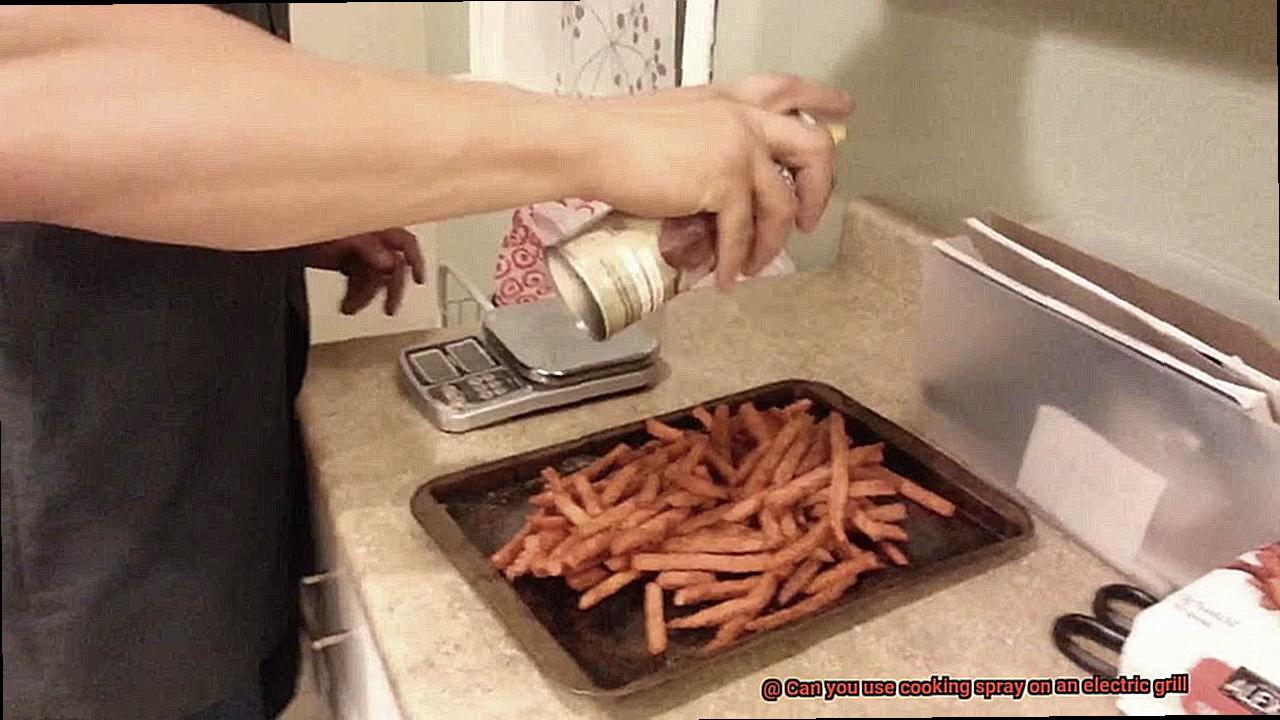 Can you use cooking spray on an electric grill-2