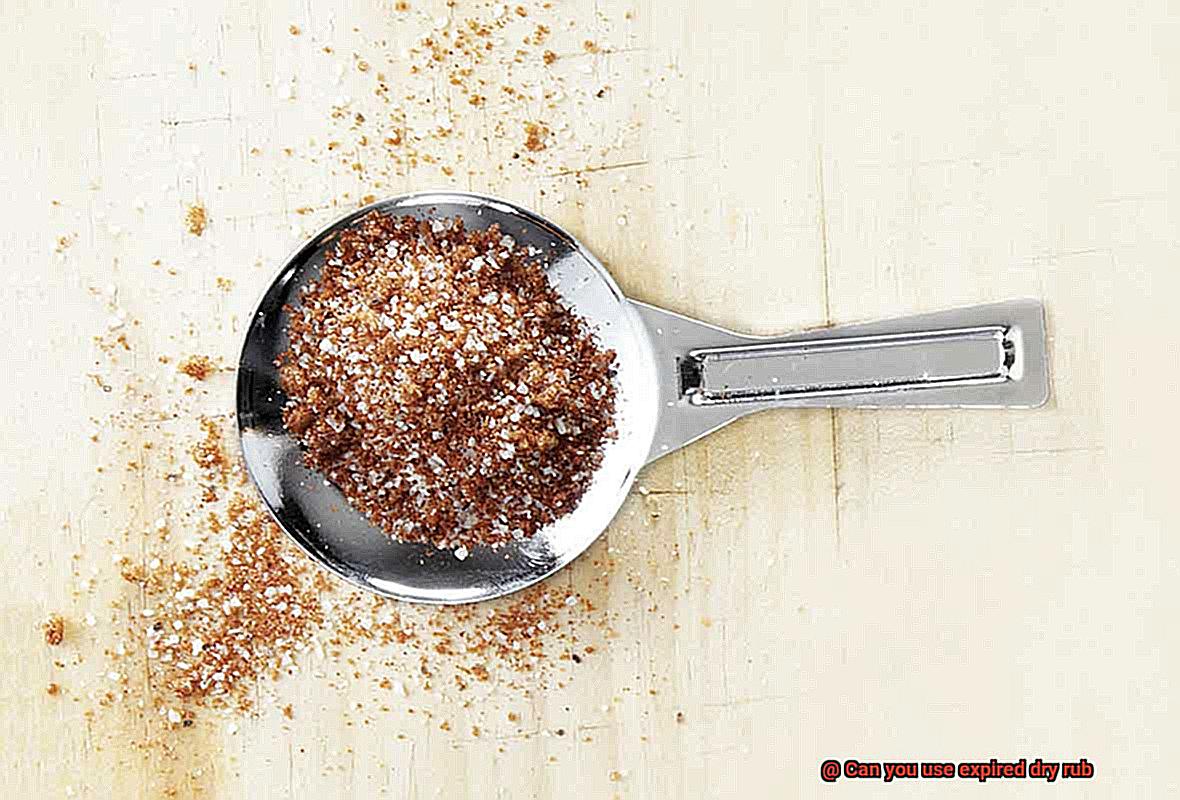 Can you use expired dry rub-10