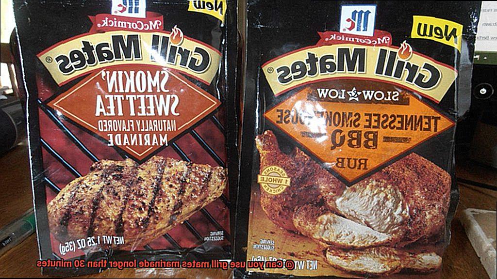 Can you use grill mates marinade longer than 30 minutes-7