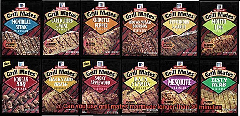 Can you use grill mates marinade longer than 30 minutes-4