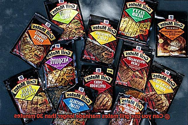 Can you use grill mates marinade longer than 30 minutes-2
