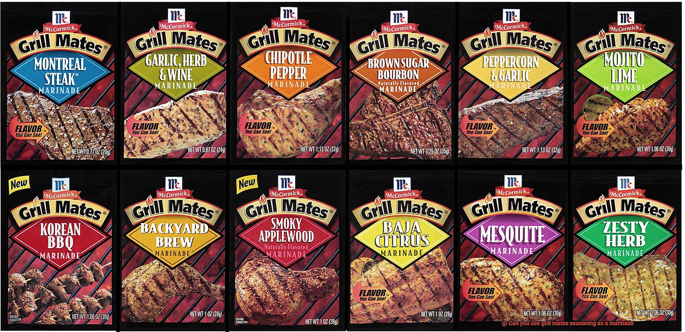 Can you use grill mates seasoning as a marinade-2