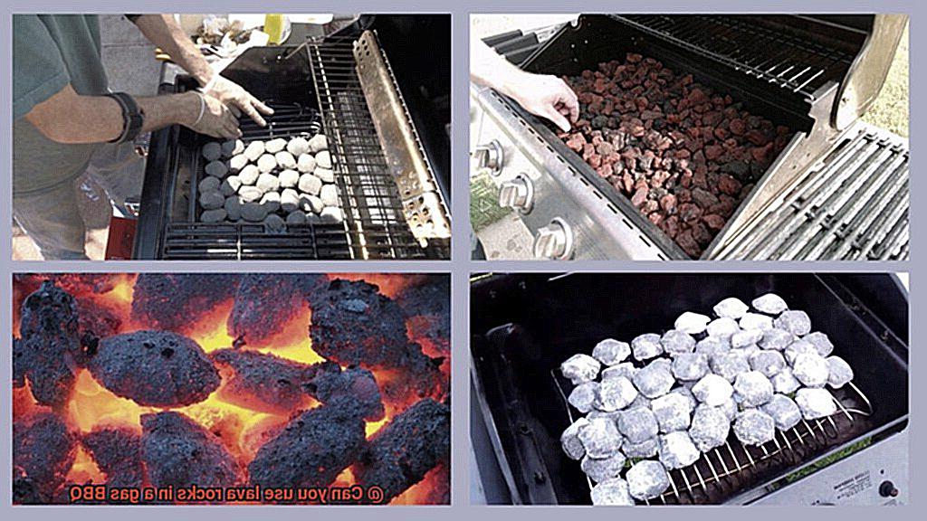 Can you use lava rocks in a gas BBQ-2