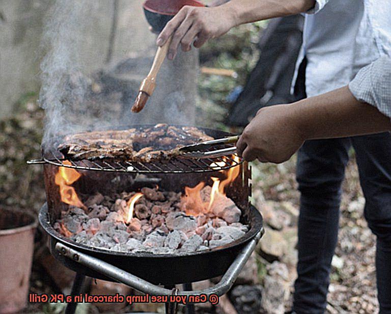 Can you use lump charcoal in a PK Grill-5