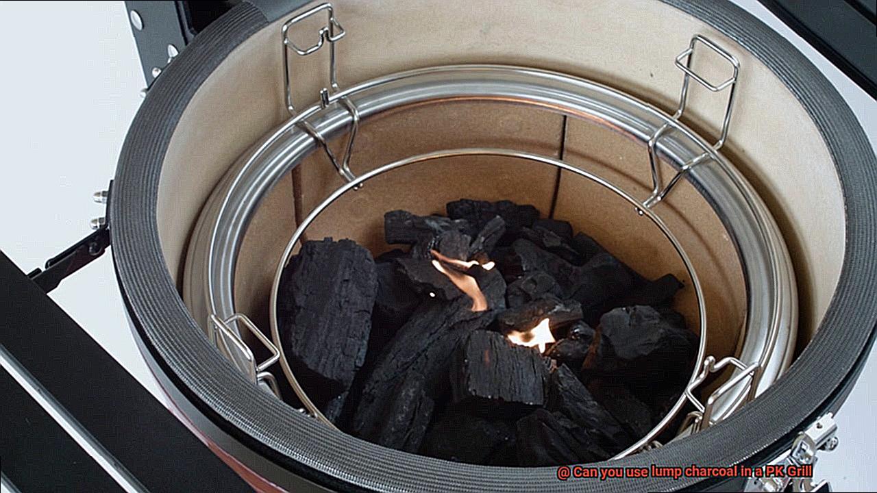 Can you use lump charcoal in a PK Grill-8