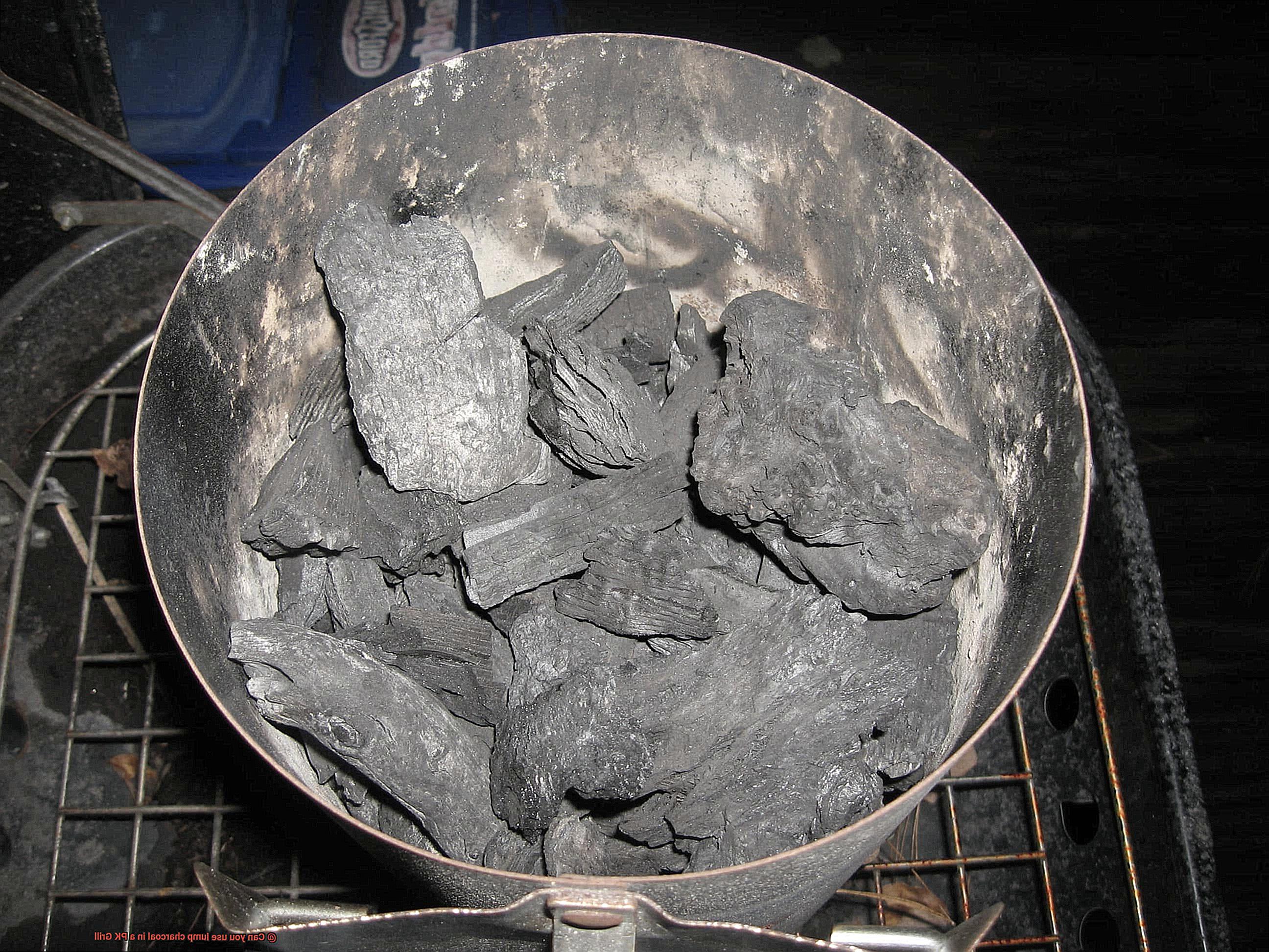 Can you use lump charcoal in a PK Grill-4