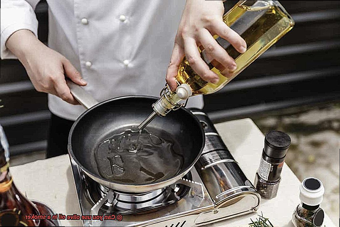 Can you use olive oil in a smoker? Pastime Bar And Grill