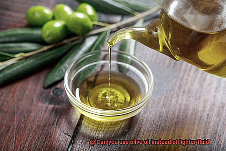 Can you use olive oil instead of lighter fluid-2