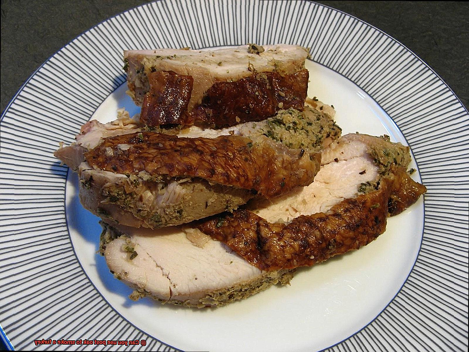 Can you use post oak to smoke a turkey-2