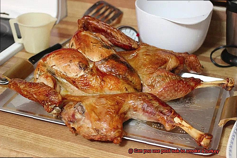 Can you use post oak to smoke a turkey-4