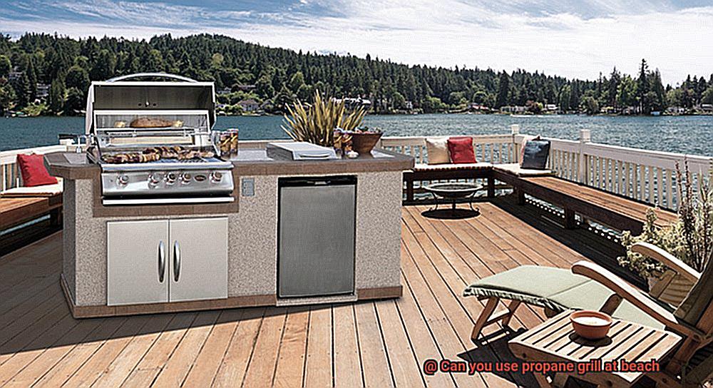 Can you use propane grill at beach-3