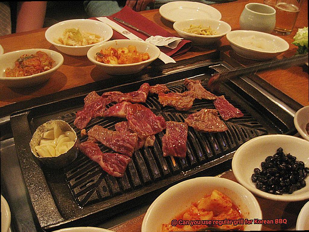 Can you use regular grill for Korean BBQ-5