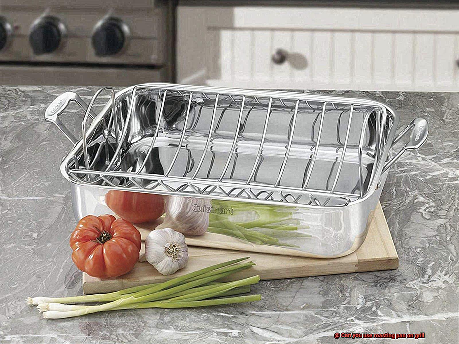 Can you use roasting pan on grill-5