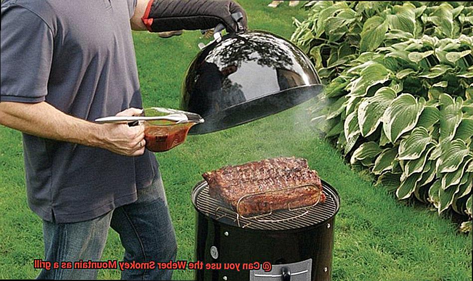 Can you use the Weber Smokey Mountain as a grill-4