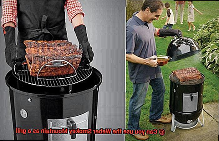 Can you use the Weber Smokey Mountain as a grill-3