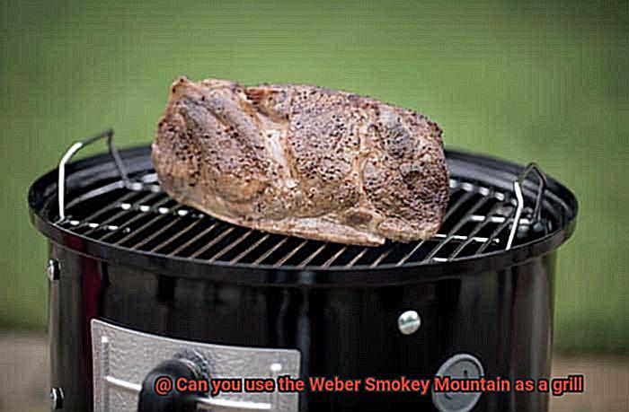 Can you use the Weber Smokey Mountain as a grill-7
