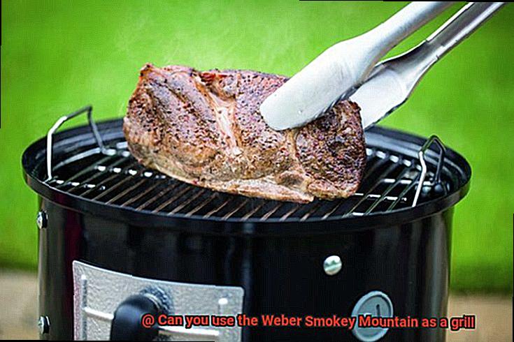 Can you use the Weber Smokey Mountain as a grill-6