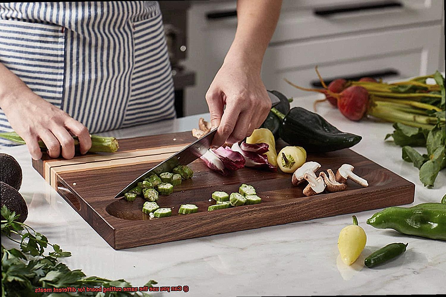 Can you use the same cutting board for different meats-5