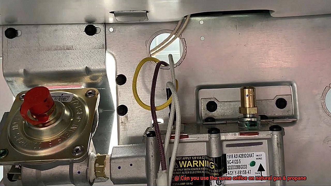 Can you use the same orifice on natural gas & propane-5