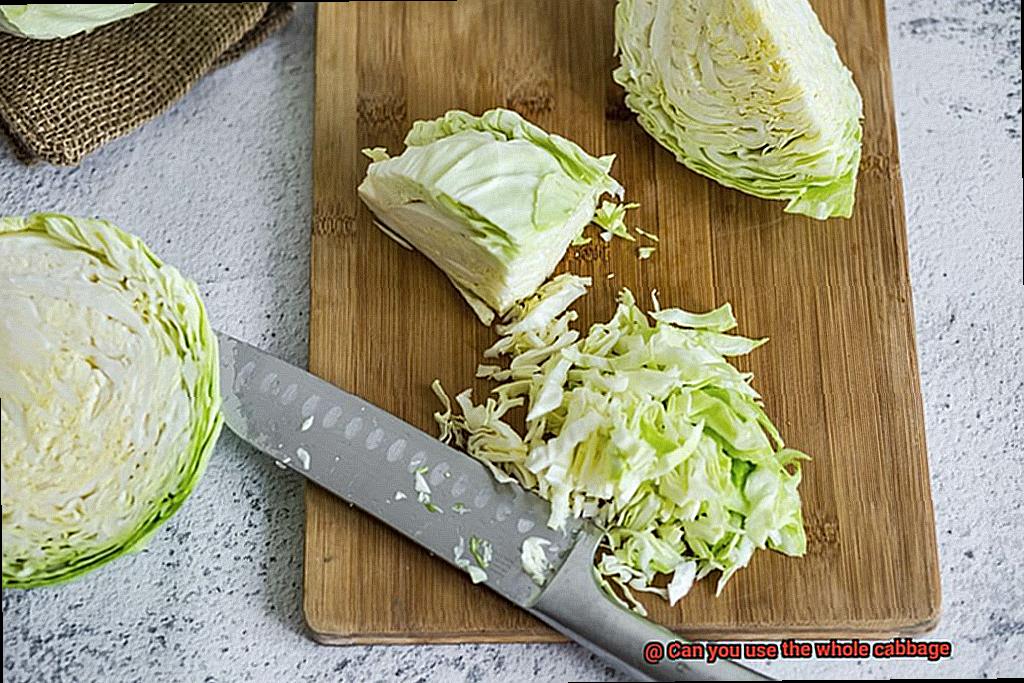 Can you use the whole cabbage-8